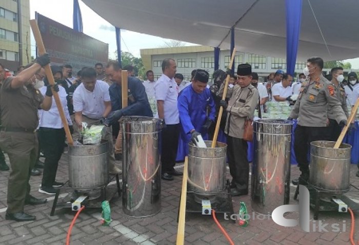 Hadiri Pemusnahan 276kg Shabu, Ketua GRANAT Apresiasi Penegak Hukum dan Jajaran Serta Stake Holder Lainnya